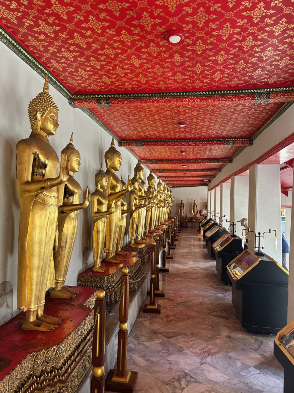 Wat Pho o Tempio del Buddha sdraiato a Bangkok